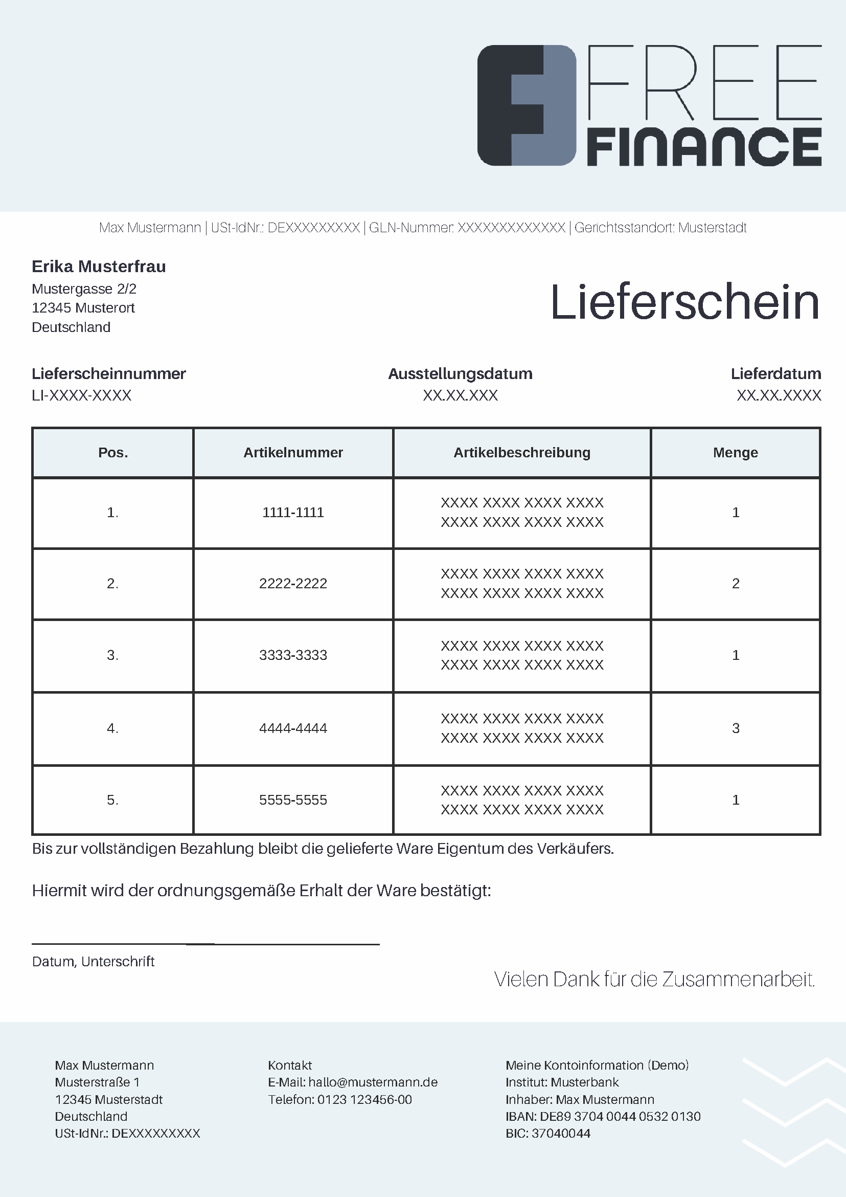 Lieferschein